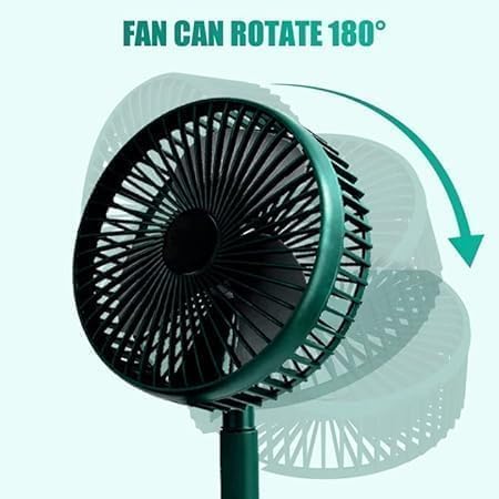 Portable Handheld Mini Fan, Rechargeable, 4000mAh, LED Digital Display, 90° Adjustable, 5 Speed, Aromatherapy, for Office, Outdoor, Travel (Copy)