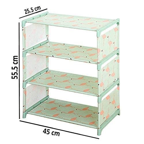4-Layer Waterproof Shoes Rack Stand Wall Bench Rack Shelf Storage Closet Organizer Cabinet