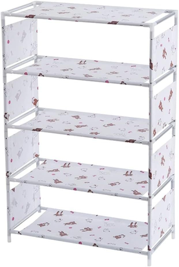 4-Layer Waterproof Shoes Rack Stand Wall Bench Rack Shelf Storage Closet Organizer Cabinet