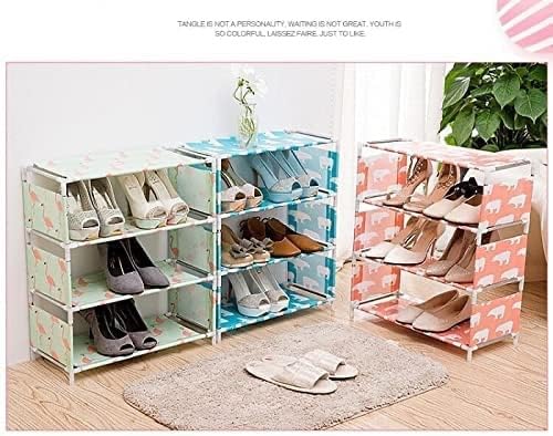 4-Layer Waterproof Shoes Rack Stand Wall Bench Rack Shelf Storage Closet Organizer Cabinet
