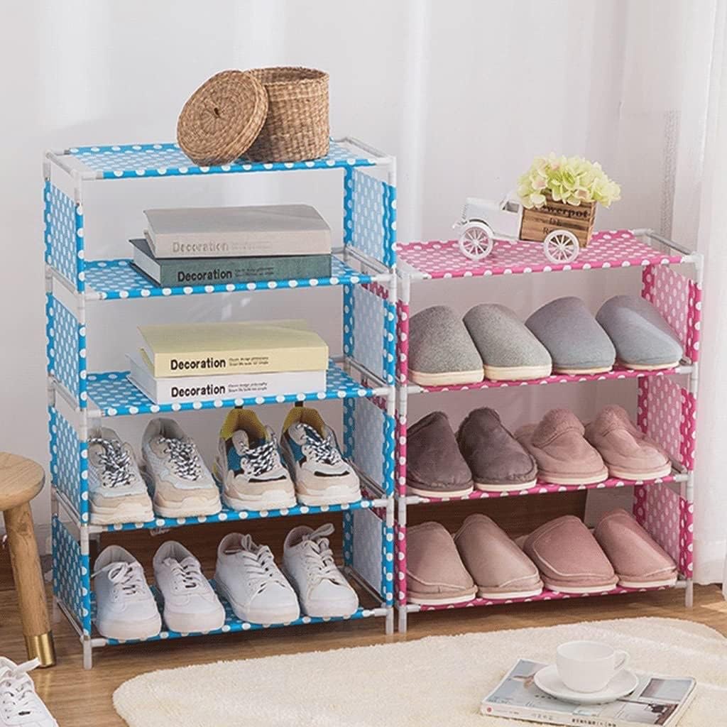 4-Layer Waterproof Shoes Rack Stand Wall Bench Rack Shelf Storage Closet Organizer Cabinet