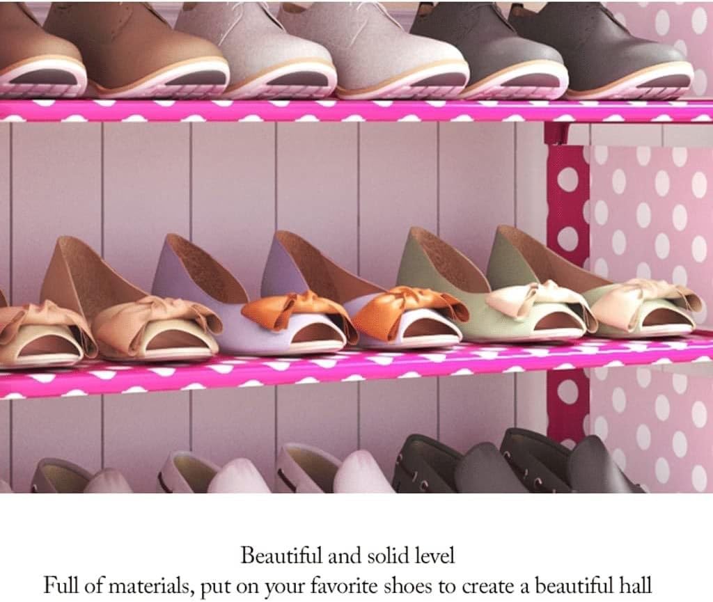 4-Layer Waterproof Shoes Rack Stand Wall Bench Rack Shelf Storage Closet Organizer Cabinet