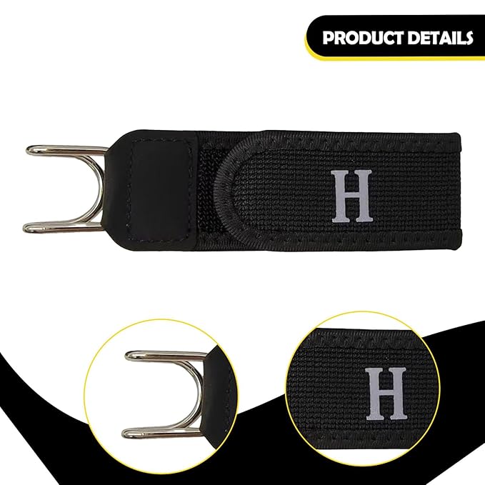 No Buckle Stretch Belt for Jeans Portable Stylish Metal Hook Buckleless Belt Black