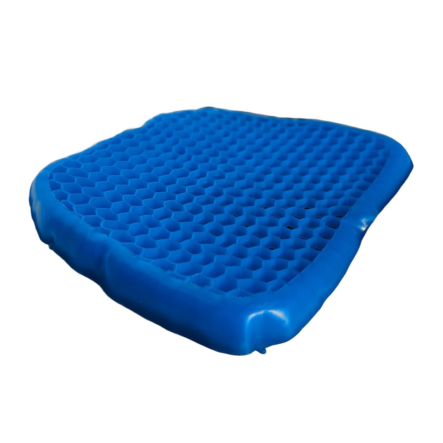 Egg Gel Seat Cushion for Long Sitting | Silicone Cooling Cushion Chair Pad with Non-Slip Cover | Back Support Pillow for Chairs, Car Seat, Wheelchair | Relieves Back Pain & Tailbone Pressure